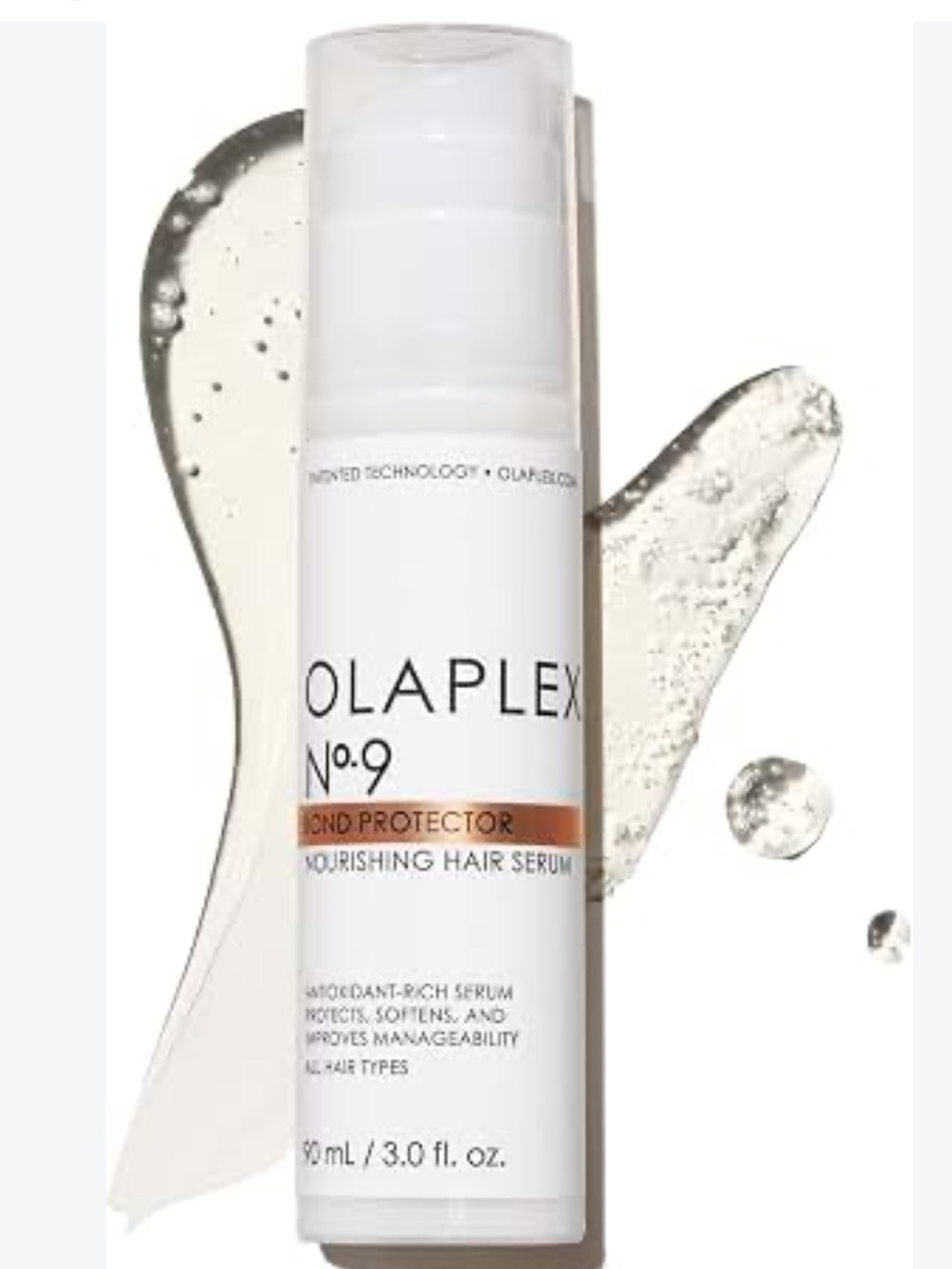 New OLAPLEX No.9 Bond Protector Nourishing Hair Serum -Heat Protectant & Softens